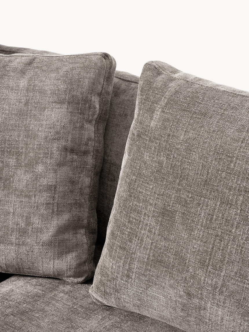 Model Max Köşe Koltuk Boz Kahverengi