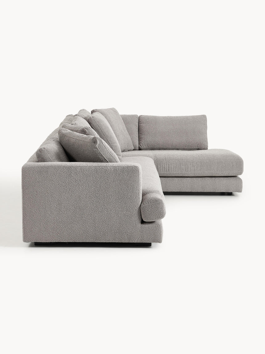 Model Plus Köşe Koltuk Gri Bukle