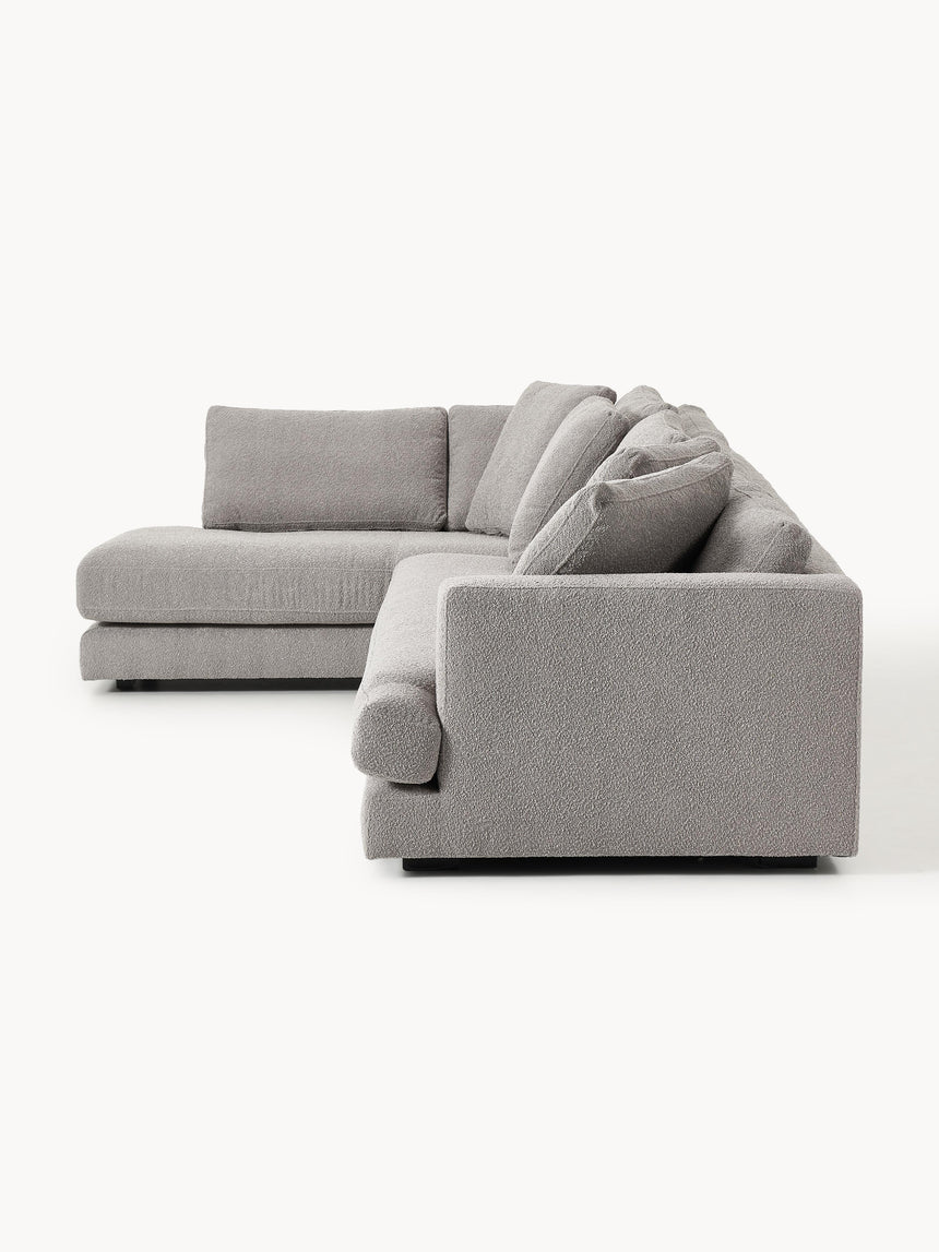 Model Plus Köşe Koltuk Gri Bukle