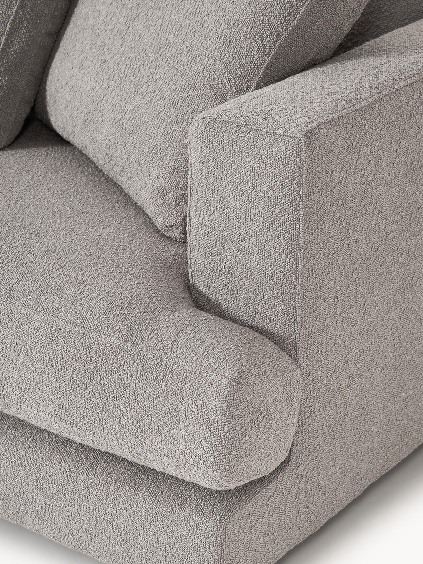 Model Plus Köşe Koltuk Gri Bukle