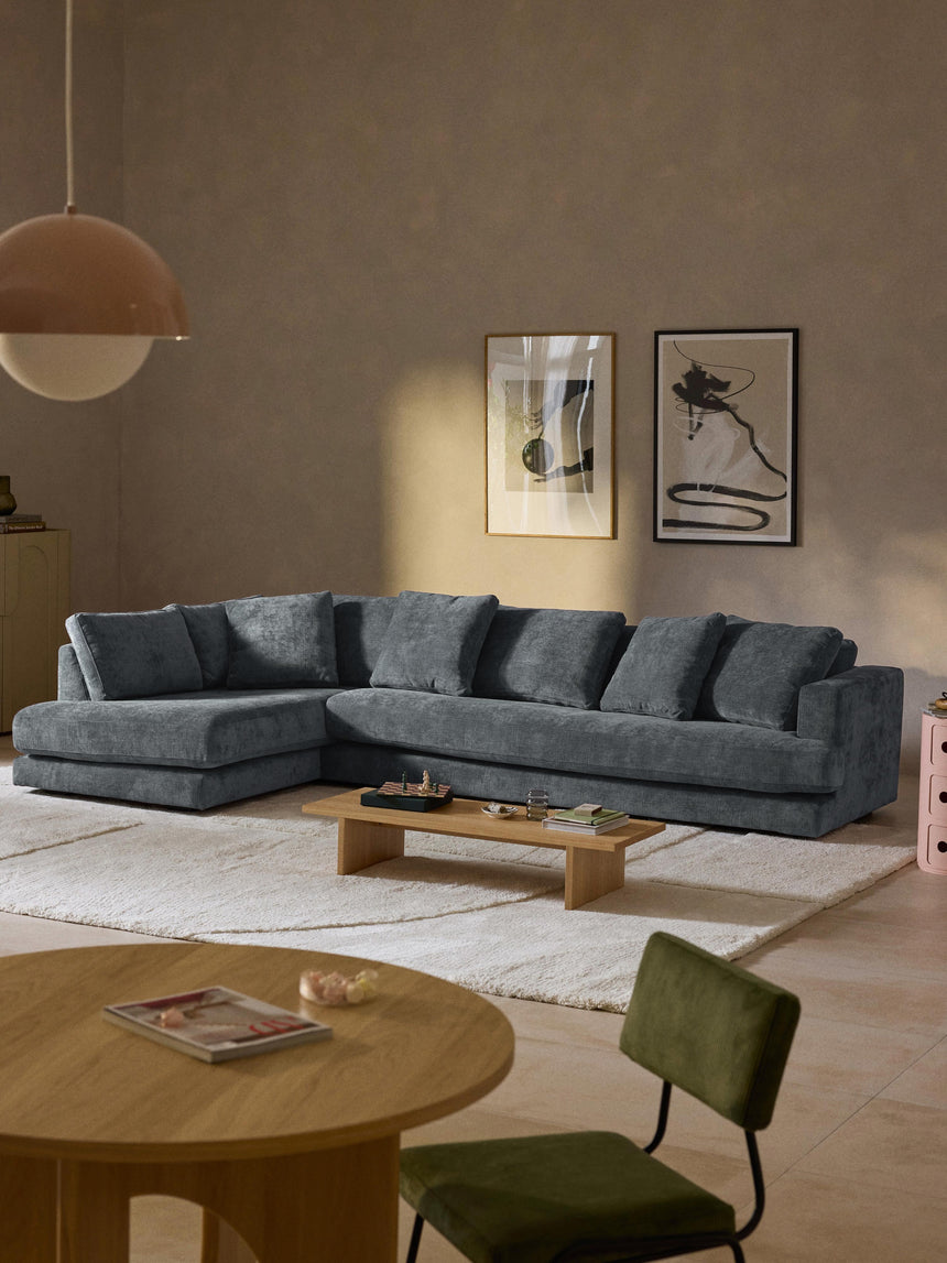 Model Plus Köşe Koltuk Gri Mavi