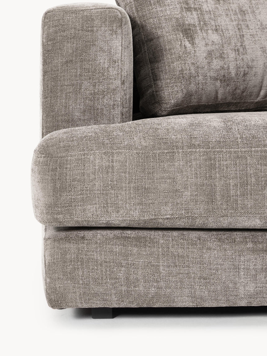 Model Tekli Koltuk Boz Kahverengi