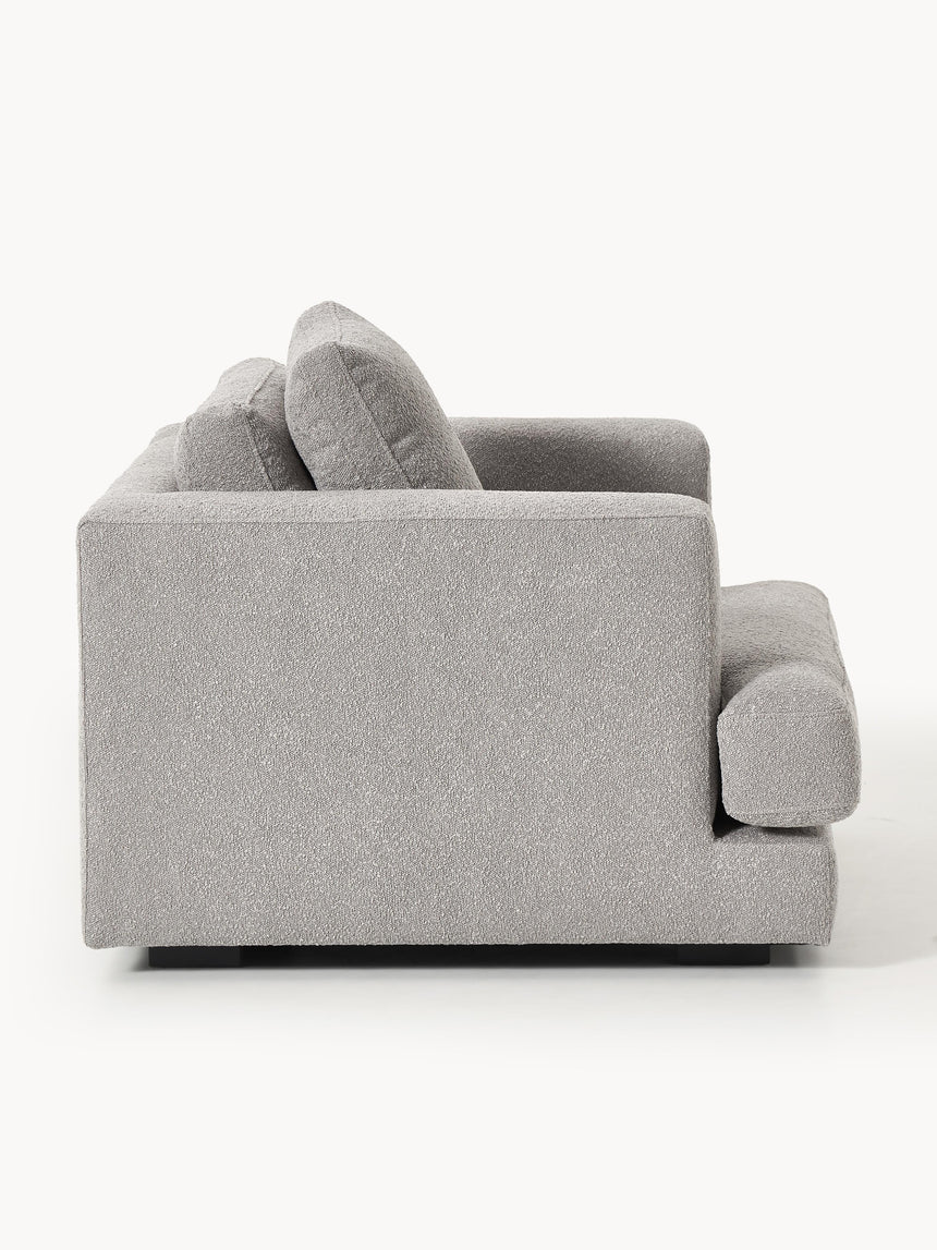 Model Tekli Koltuk Gri Bukle