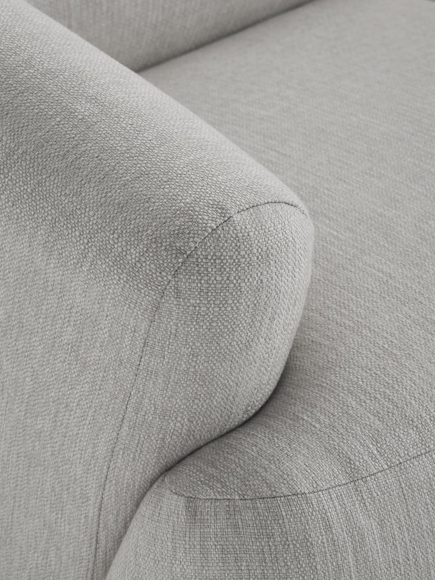 Modern Köşe Koltuk Gri Dokuma Kumaş