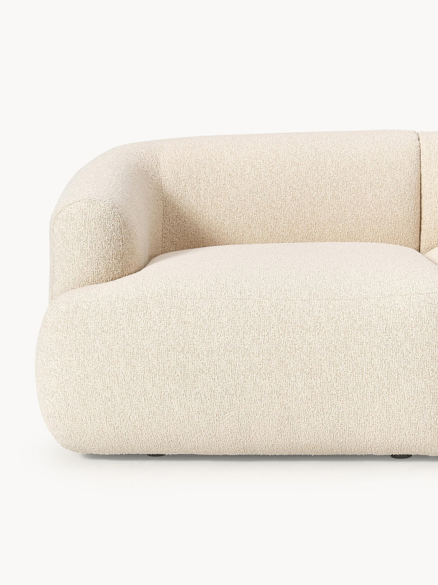 Modern Plus Köşe Koltuk Açık Bej Bukle