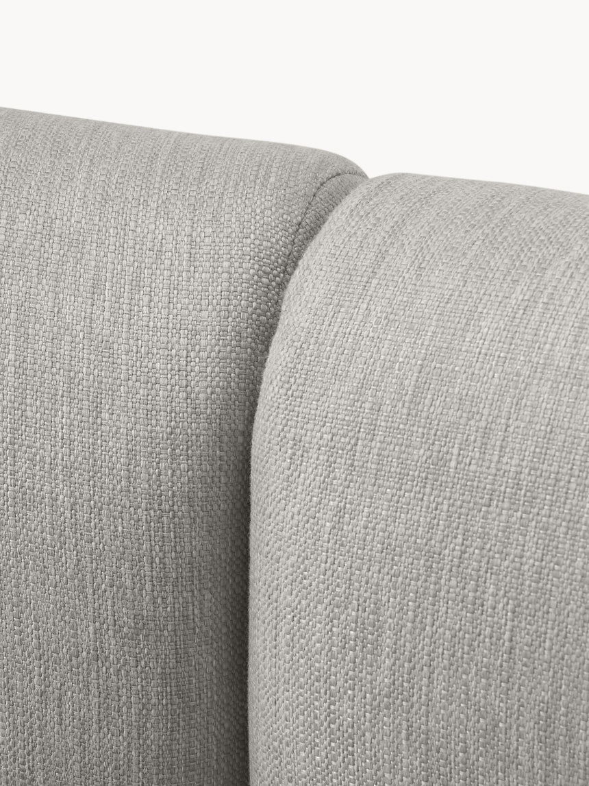 Modern Plus Köşe Koltuk Gri Dokuma Kumaş