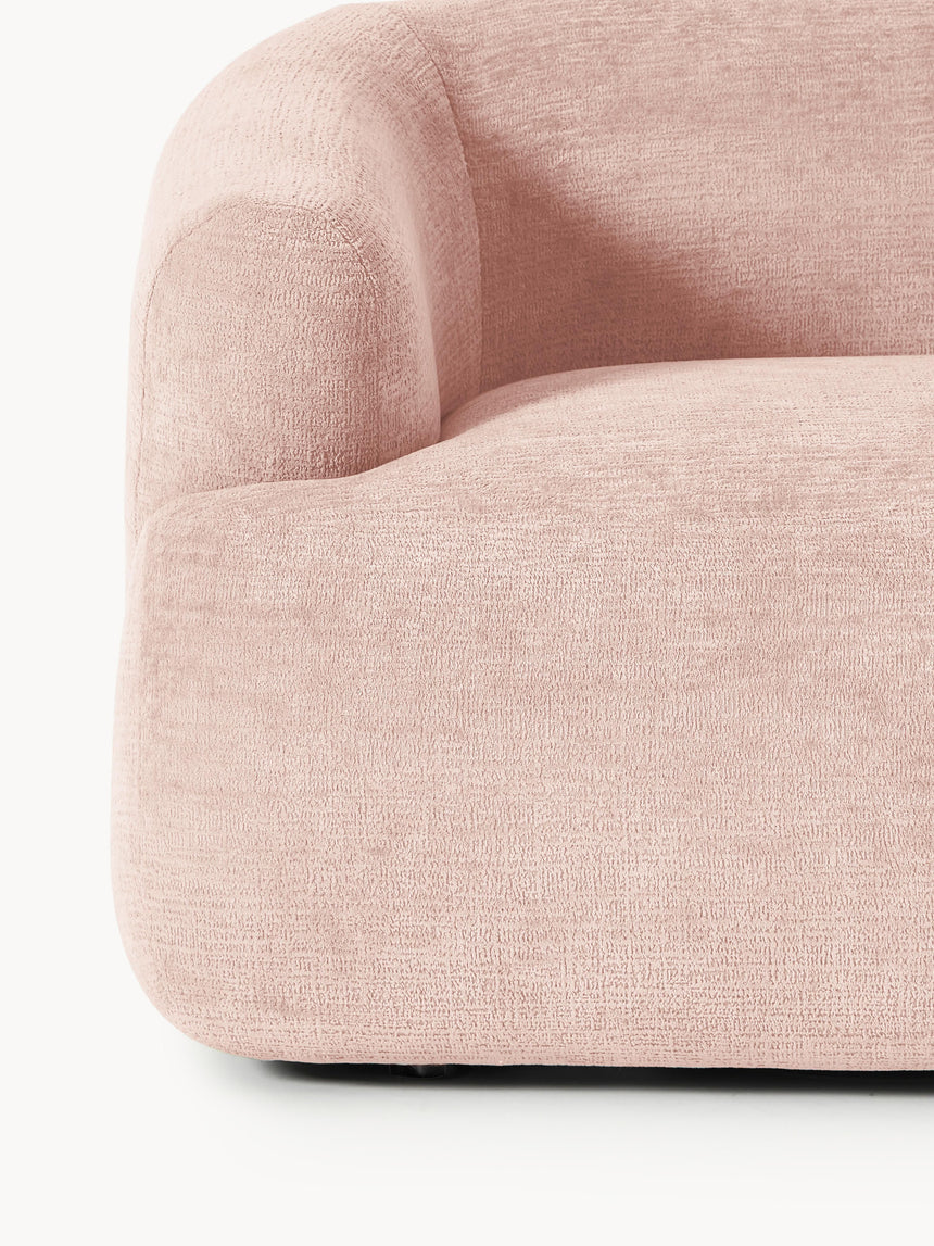 Modern Plus Köşe Koltuk Şeftali Dokuma Kadife