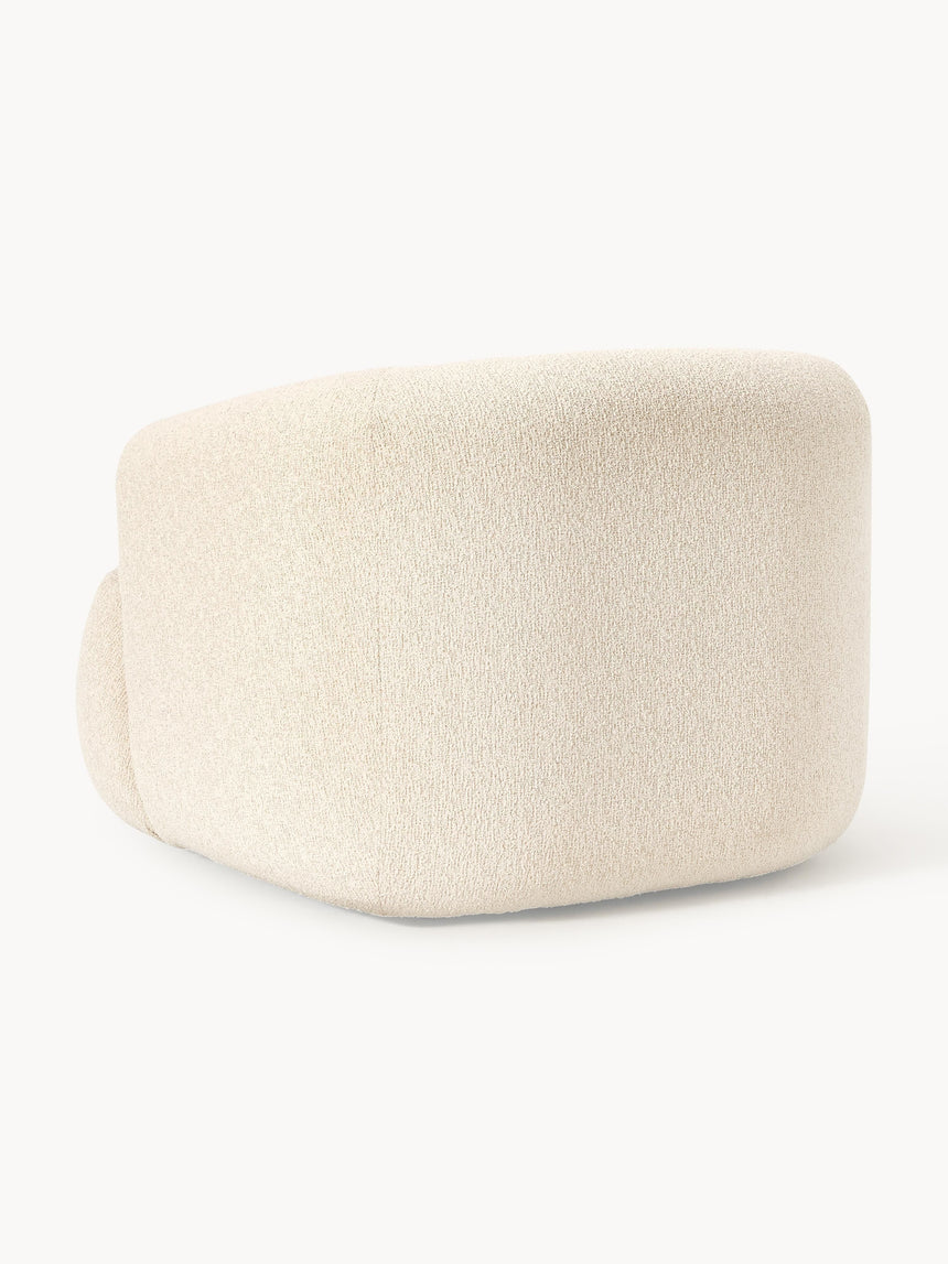 Modern Tekli Koltuk Açık Bej Bukle