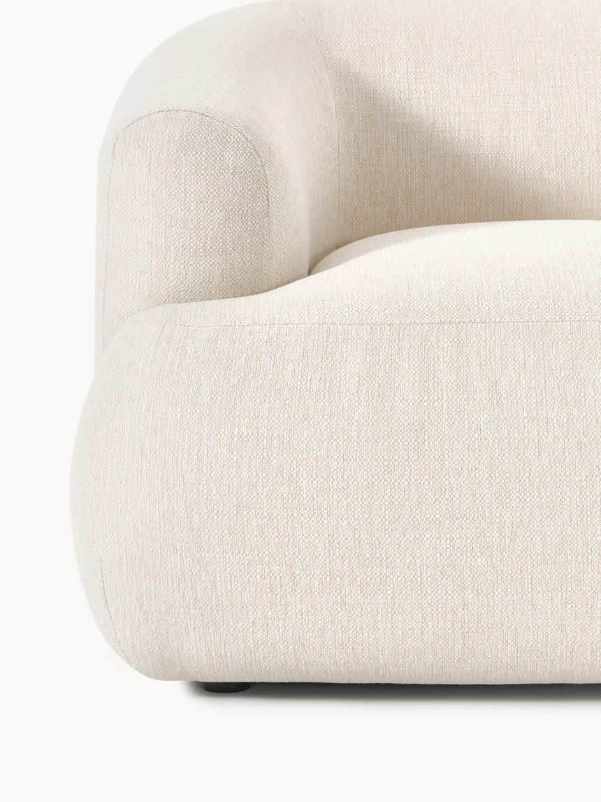 Modern Tekli Koltuk Kırık Beyaz