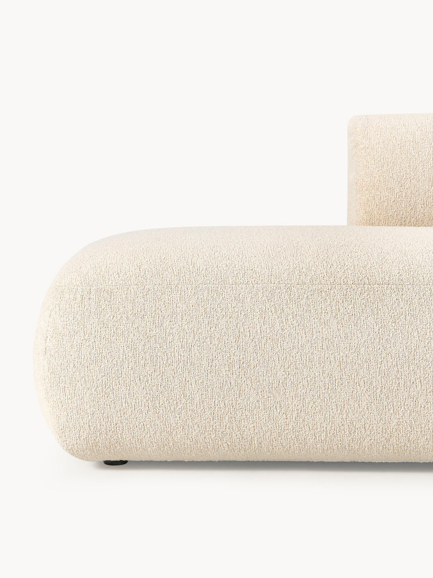 Modern Ultra Köşe Koltuk Açık Bej Bukle