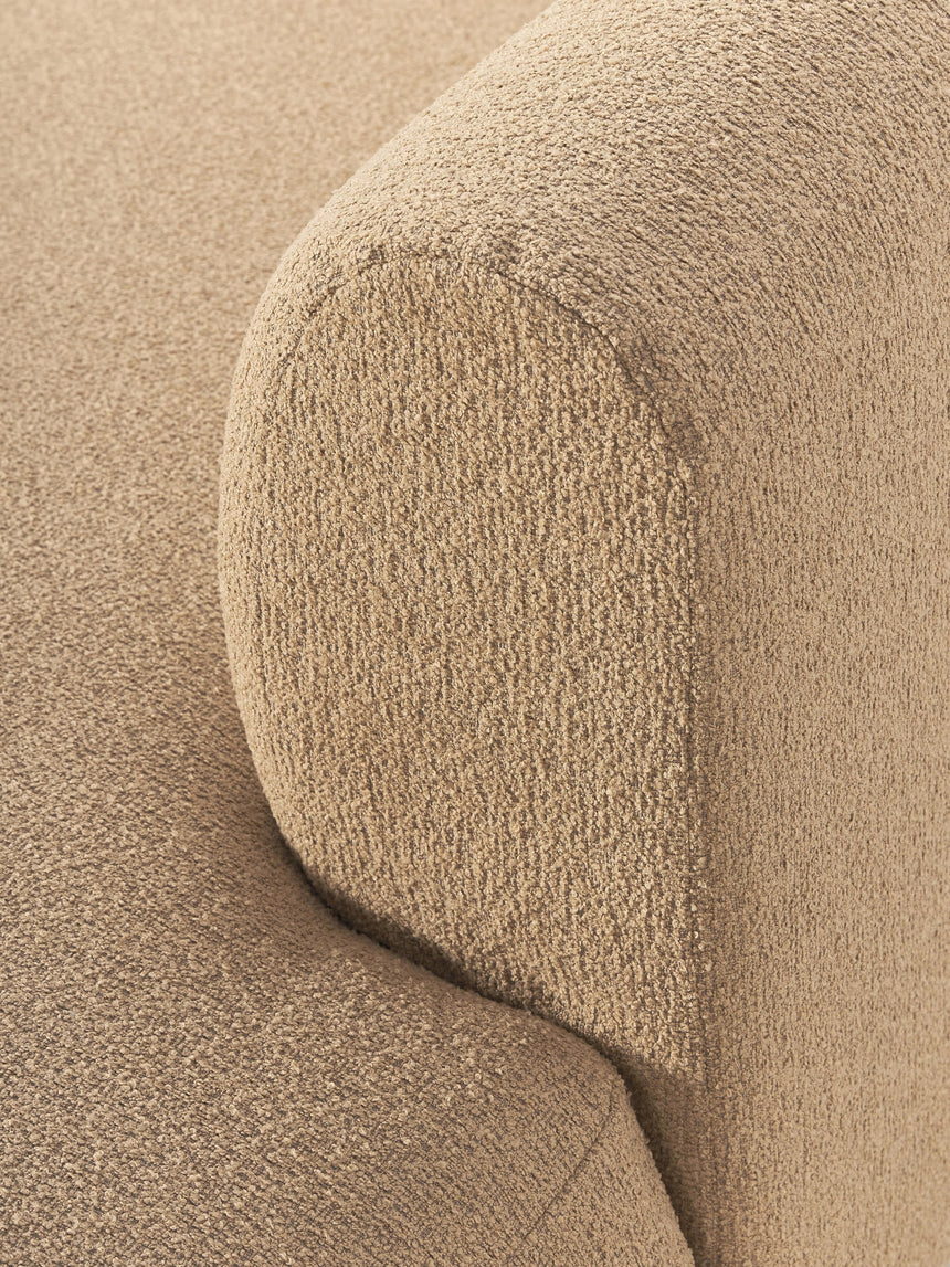 Modern Ultra Köşe Koltuk Bej Bukle