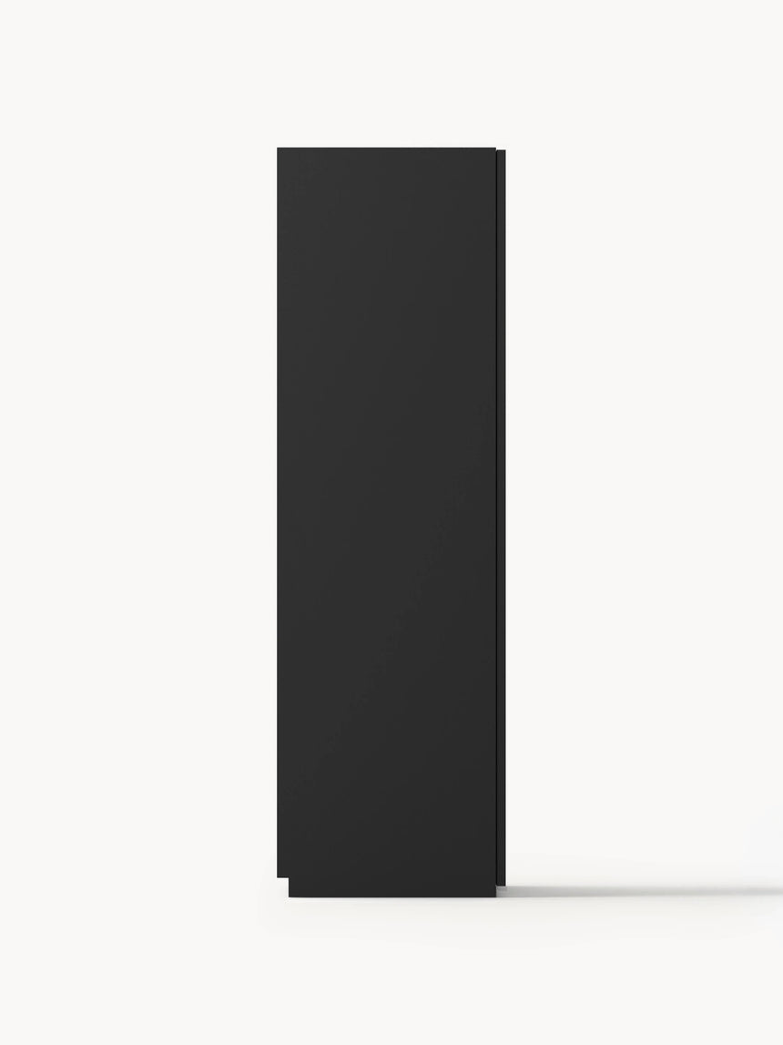 Mon Beş Kapılı Modül Gardırop Siyah