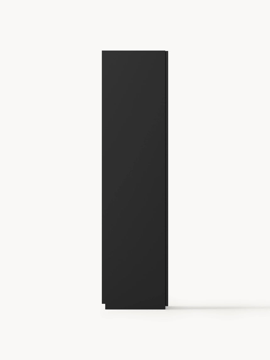 Mon Tek Kapılı Modül Gardırop Siyah