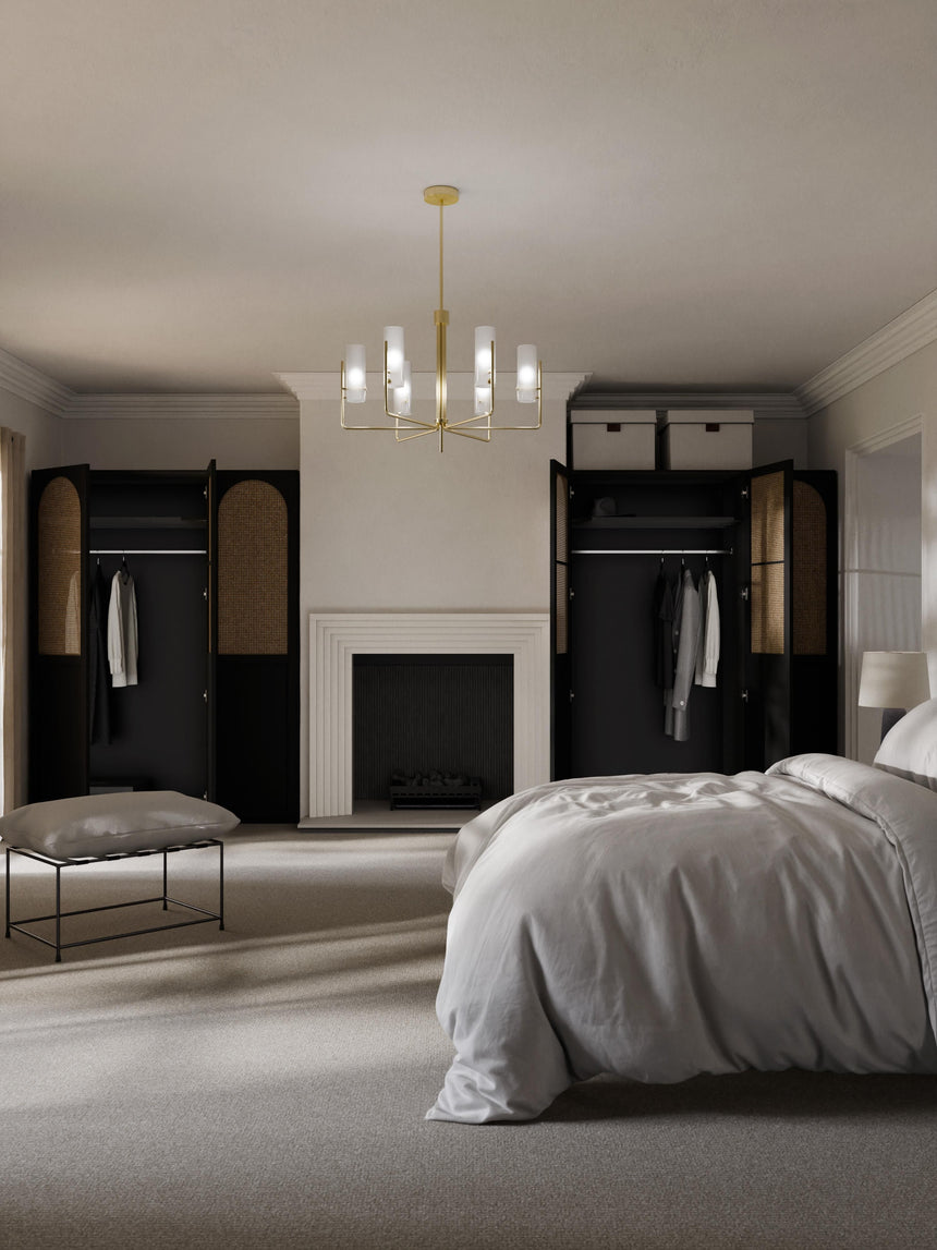 Mon Üç Kapılı Modül Gardırop Siyah