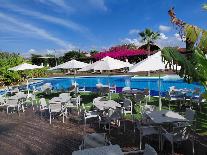 Nes Kollu Polipropilen Sandalye Beyaz