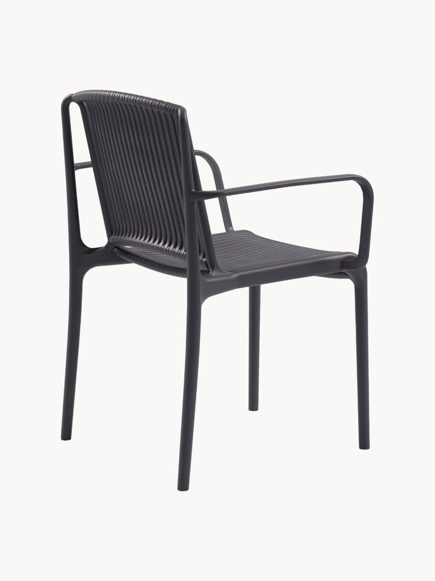 Nes Kollu Polipropilen Sandalye Antrasit