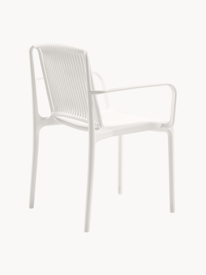 Nes Kollu Polipropilen Sandalye Beyaz