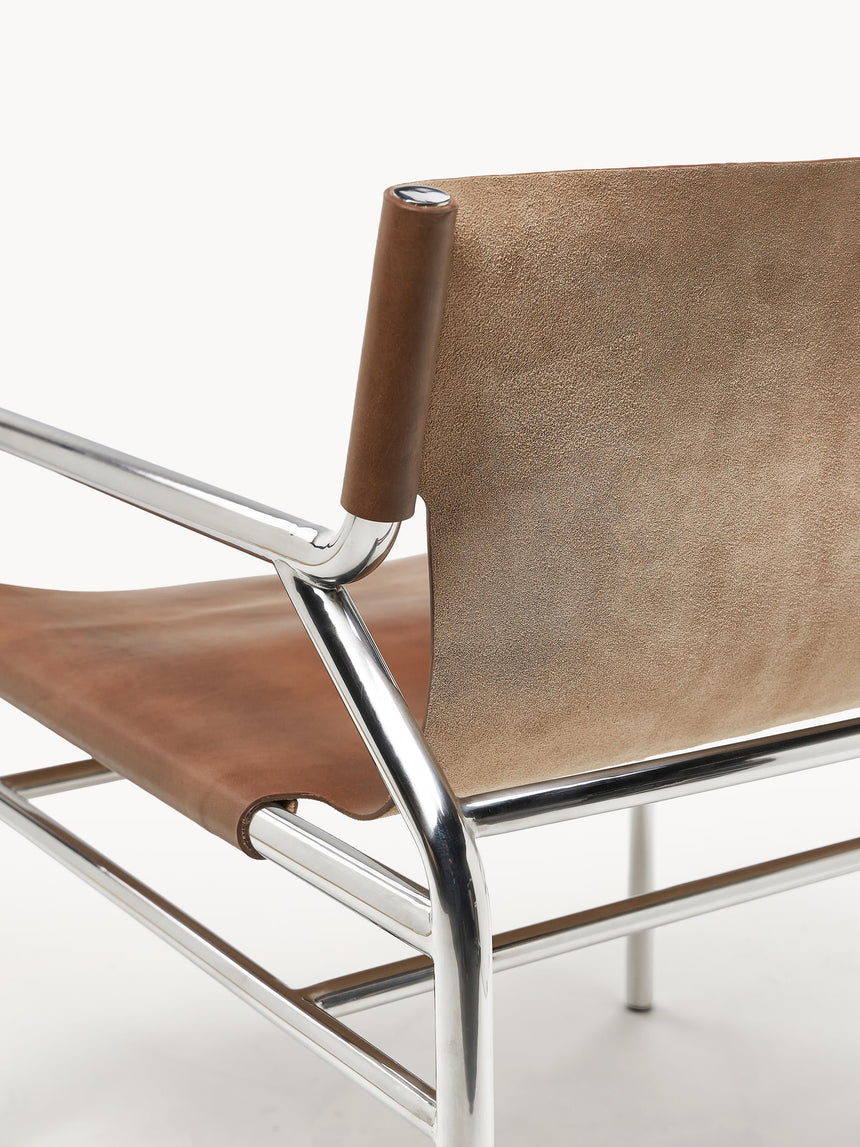 Palm Deri Tekli Koltuk Kahve