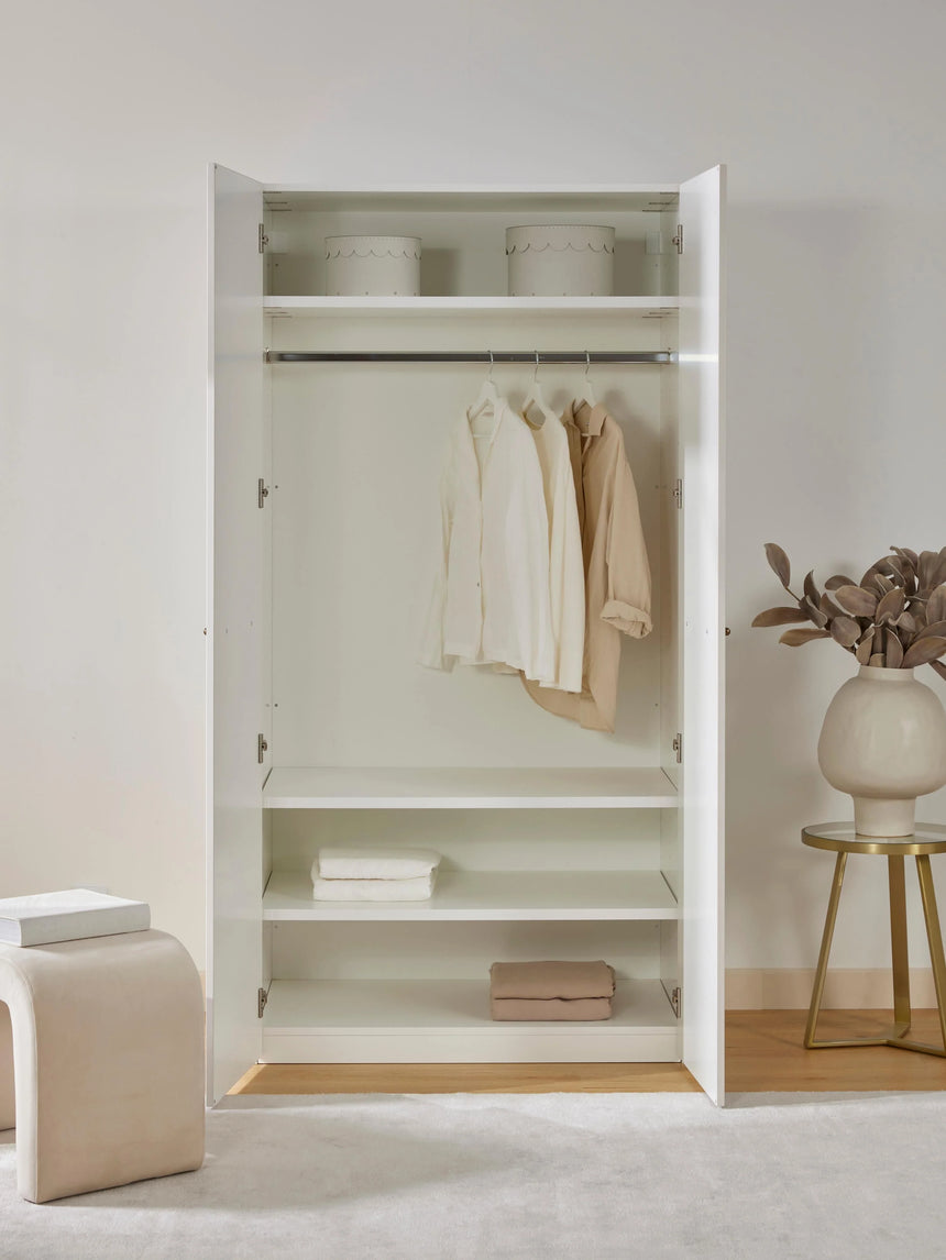 Pie İki Kapılı Modül Gardırop Bej