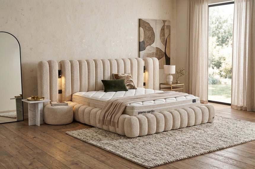 Pierre Cardin Modena Prime Yatak Baza Başlık Seti
