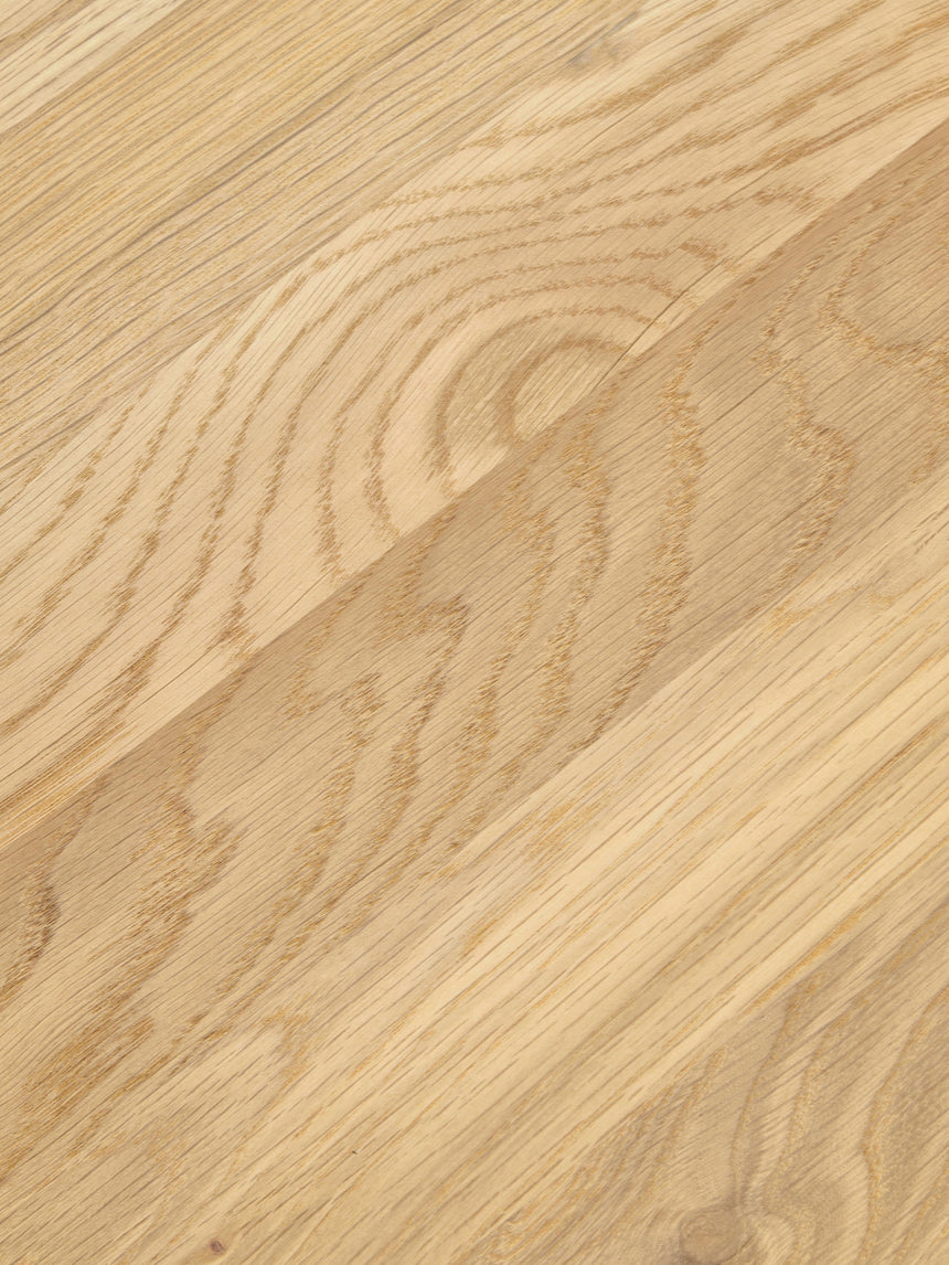 Polo Ahşap Oval Orta Sehpa Meşe