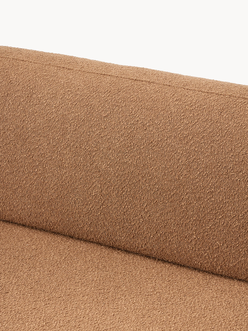 Polo İkili Koltuk Açık Kahve Bukle