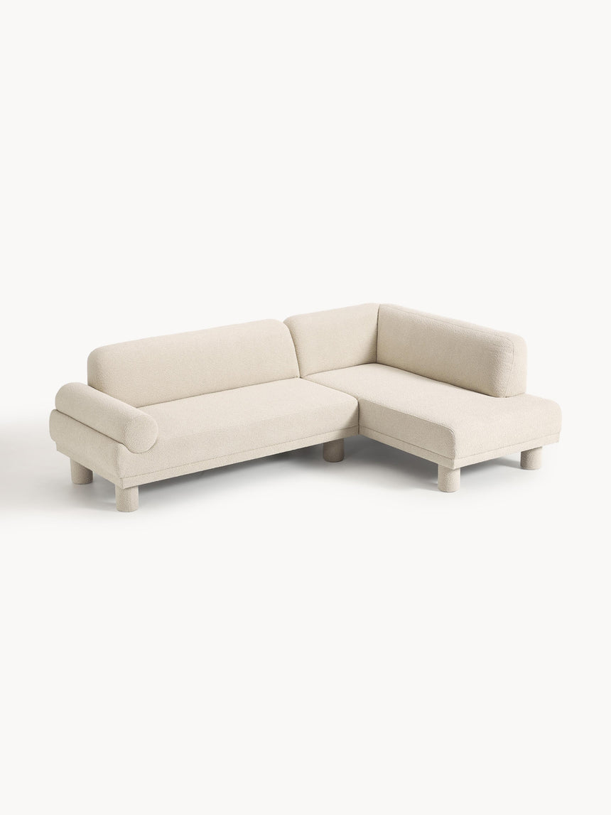 Polo Köşe Koltuk Açık Bej Bukle