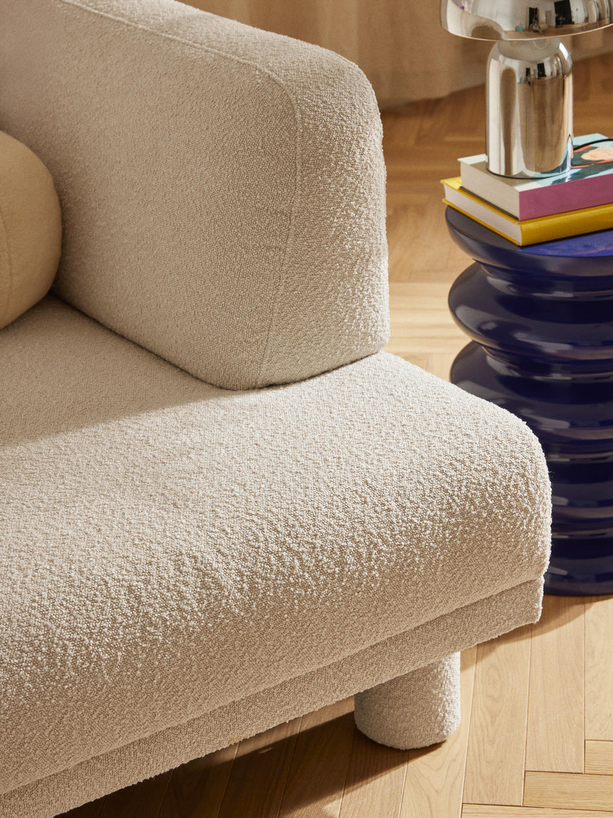 Polo Köşe Koltuk Açık Bej Bukle