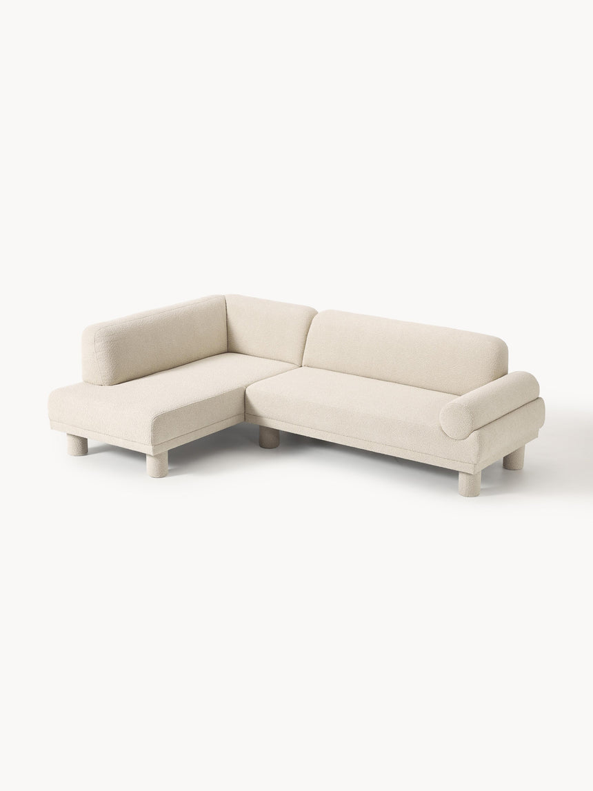 Polo Köşe Koltuk Açık Bej Bukle