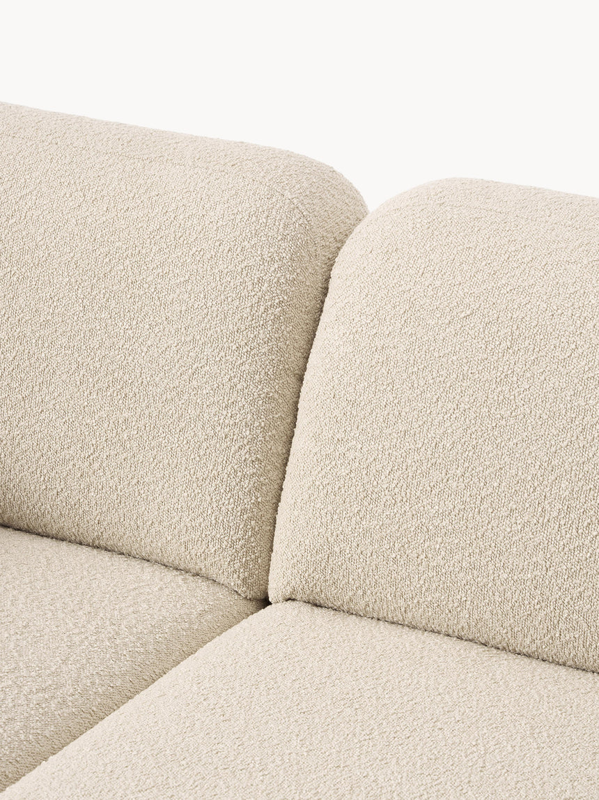 Polo Köşe Koltuk Açık Bej Bukle