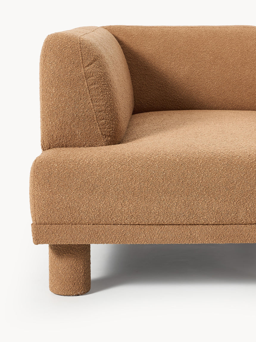 Polo Köşe Koltuk Açık Kahve Bukle