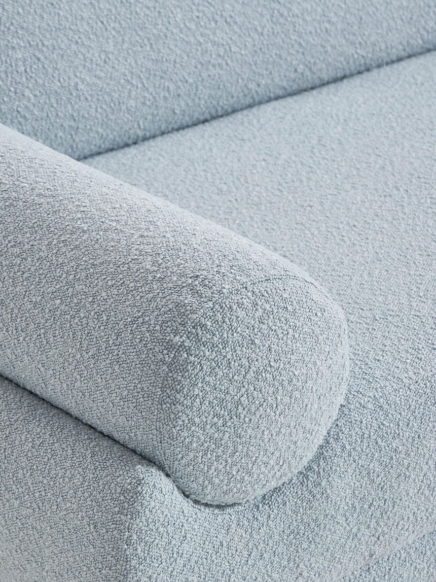 Polo Köşe Koltuk Açık Mavi Bukle