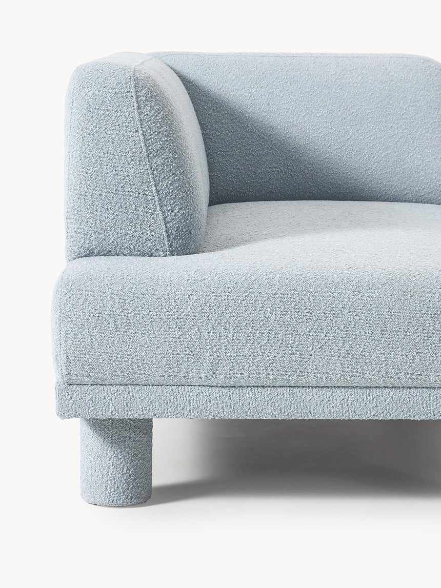 Polo Köşe Koltuk Açık Mavi Bukle