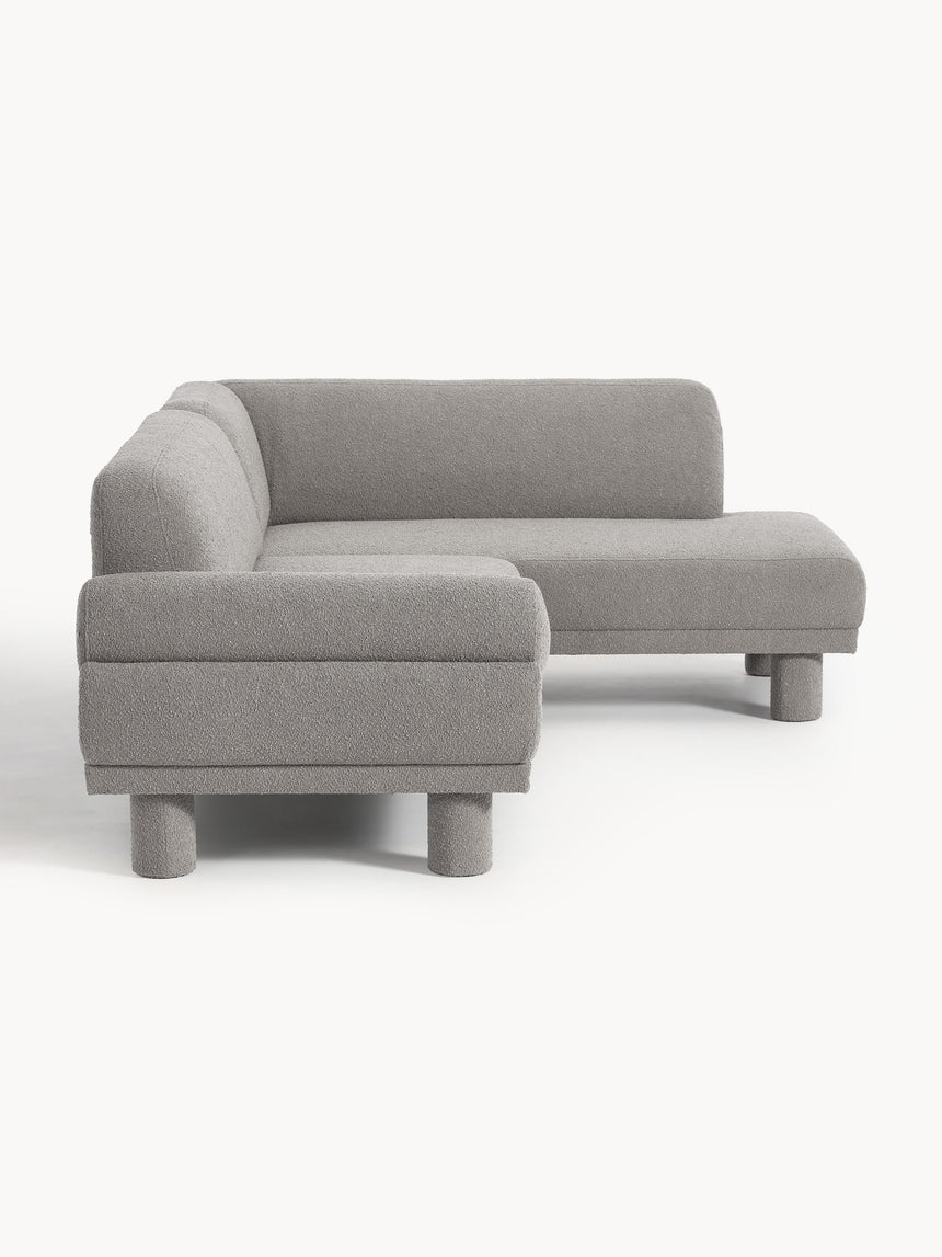 Polo Köşe Koltuk Gri Bukle