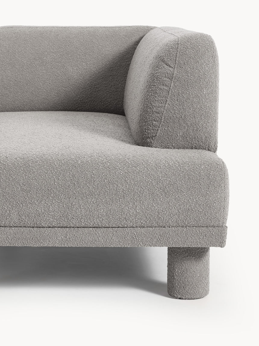 Polo Köşe Koltuk Gri Bukle