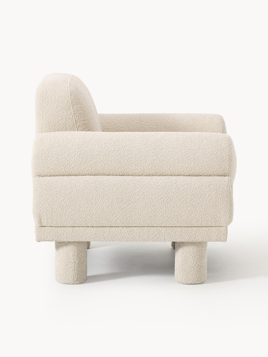 Polo Tekli Koltuk Açık Bej Bukle