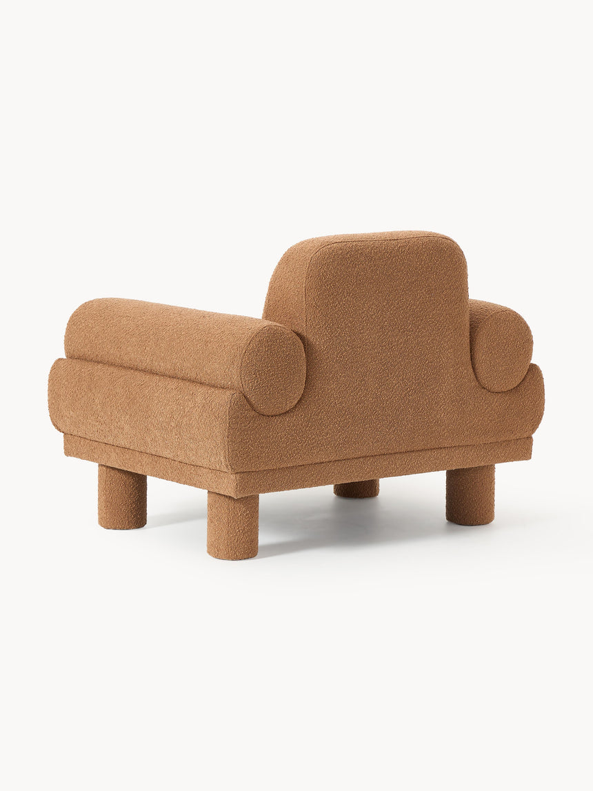 Polo Tekli Koltuk Açık Kahve Bukle