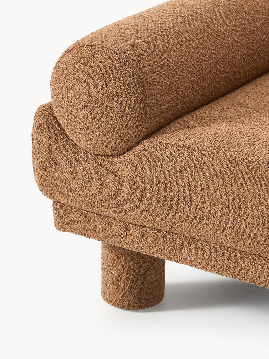 Polo Tekli Koltuk Açık Kahve Bukle