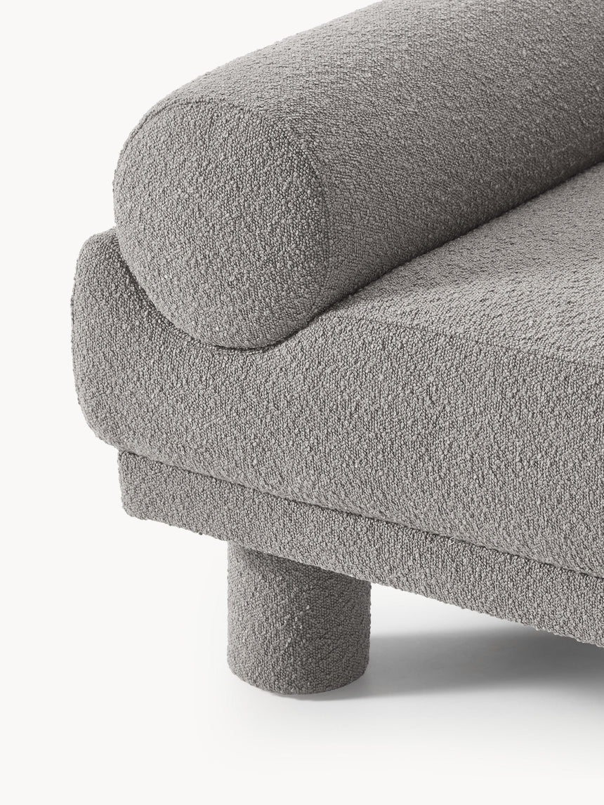 Polo Tekli Koltuk Gri Bukle