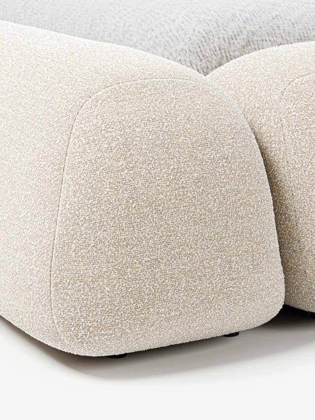 Prag Çift Kişilik Karyola Açık Bej Bukle