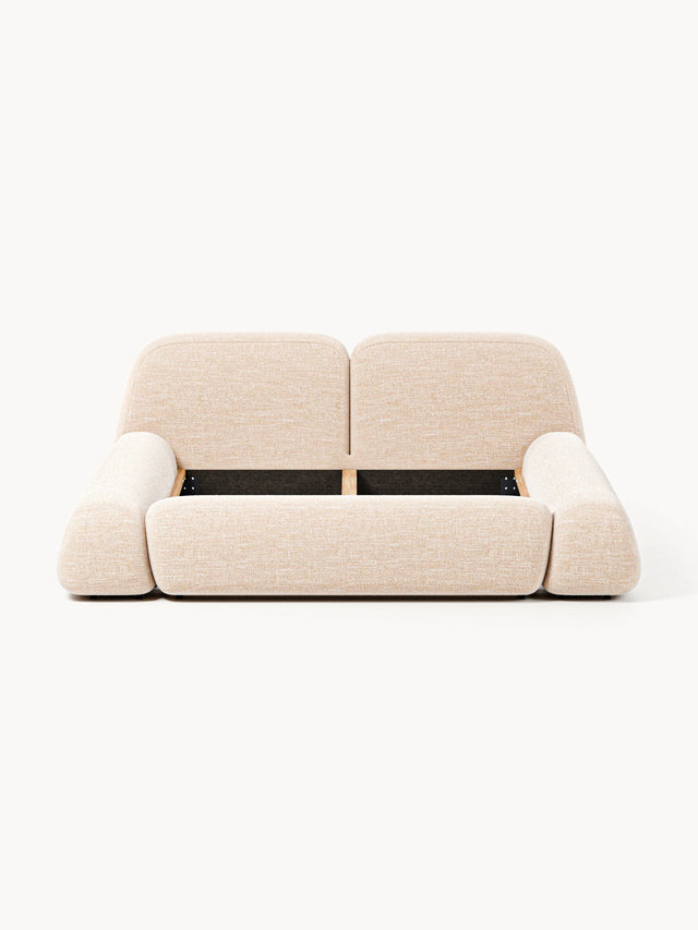 Prag Çift Kişilik Karyola Şeftali Bukle