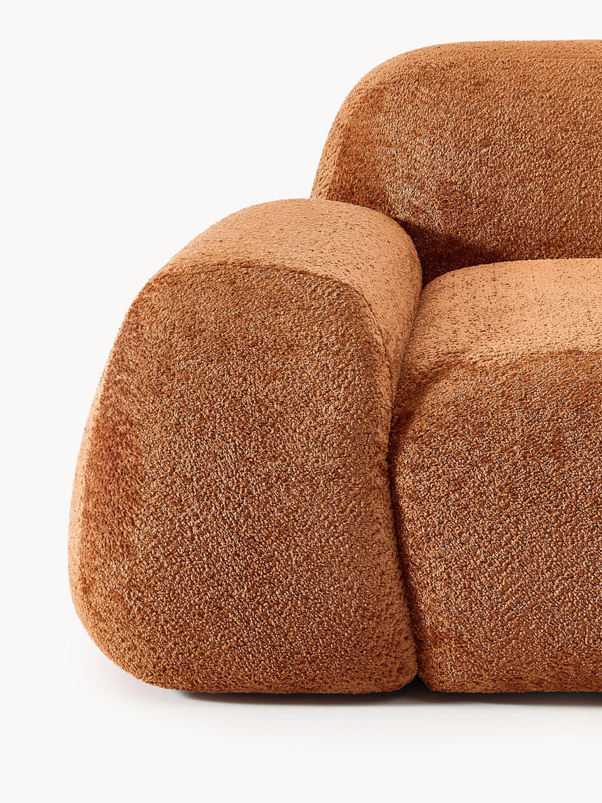 Prag Dörtlü Koltuk Terakota Teddy