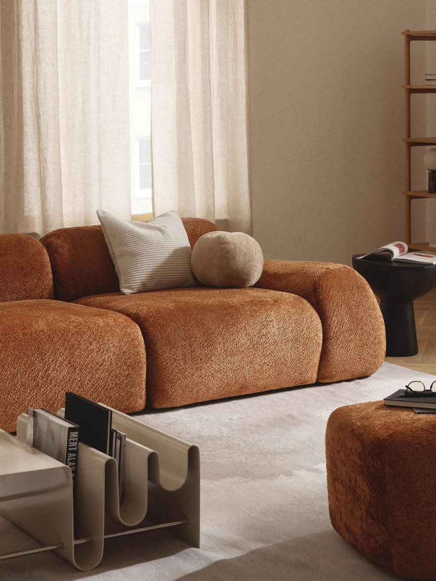 Prag Dörtlü Koltuk Terakota Teddy