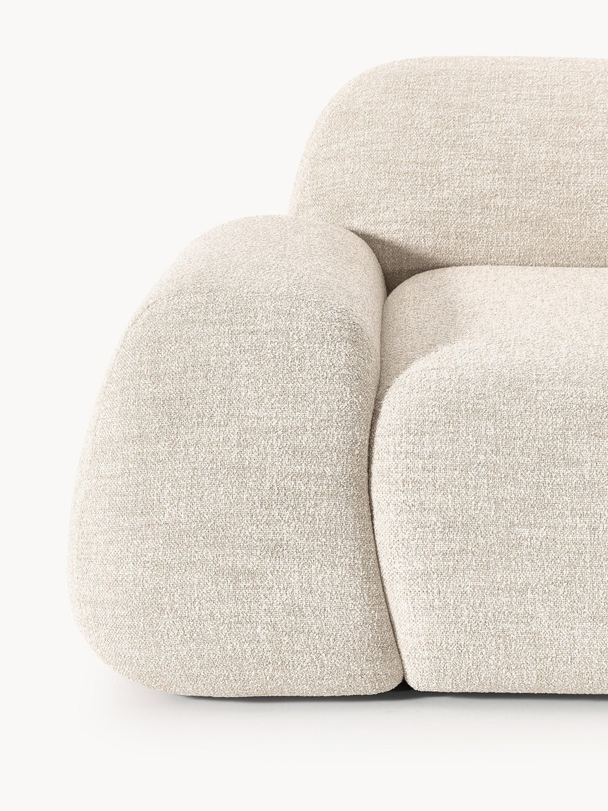 Prag Köşe Koltuk Açık Bej Bukle