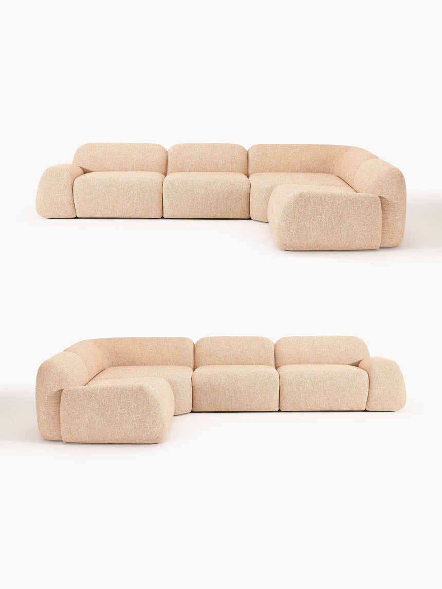 Prag Köşe Koltuk Portakal Bukle