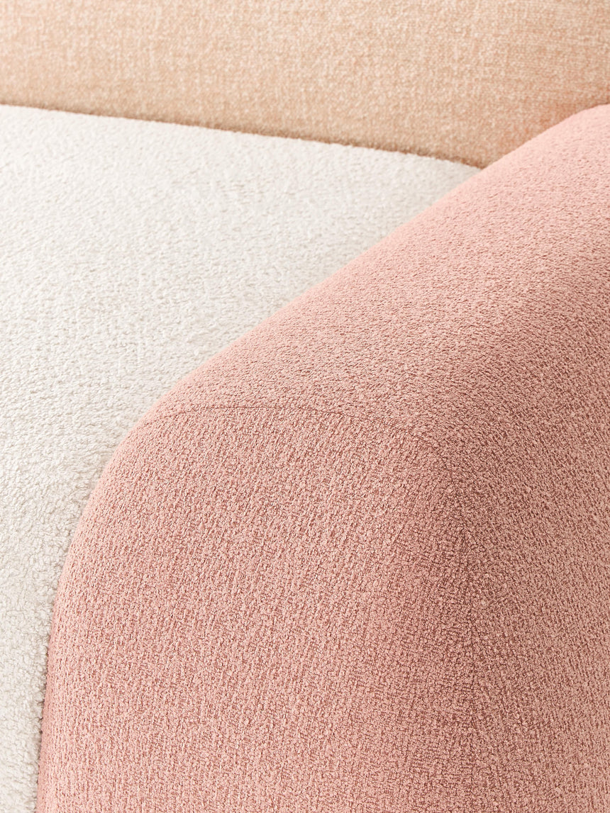 Prag Köşe Koltuk Renkli Teddy Bukle