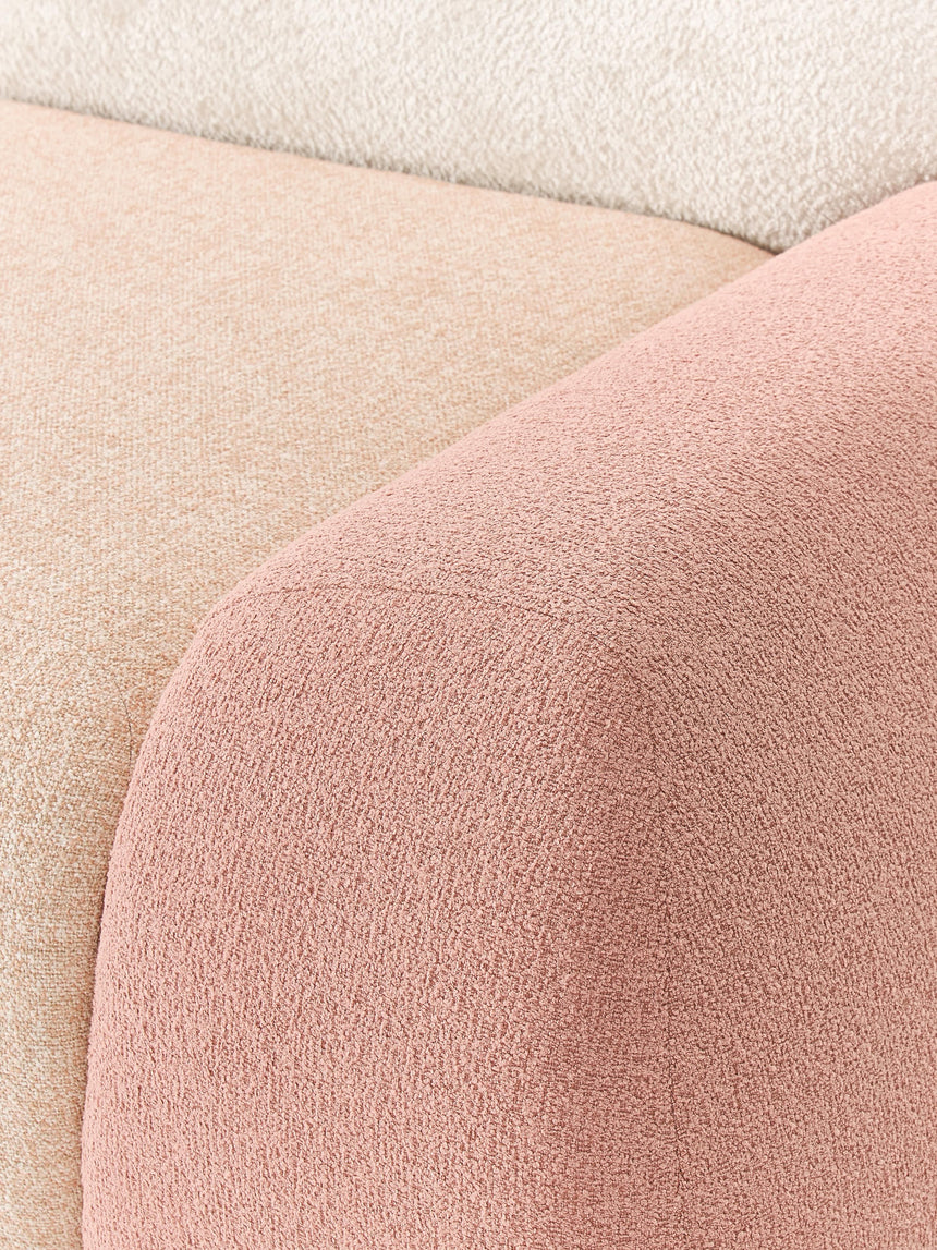 Prag Köşe Koltuk Renkli Teddy Bukle