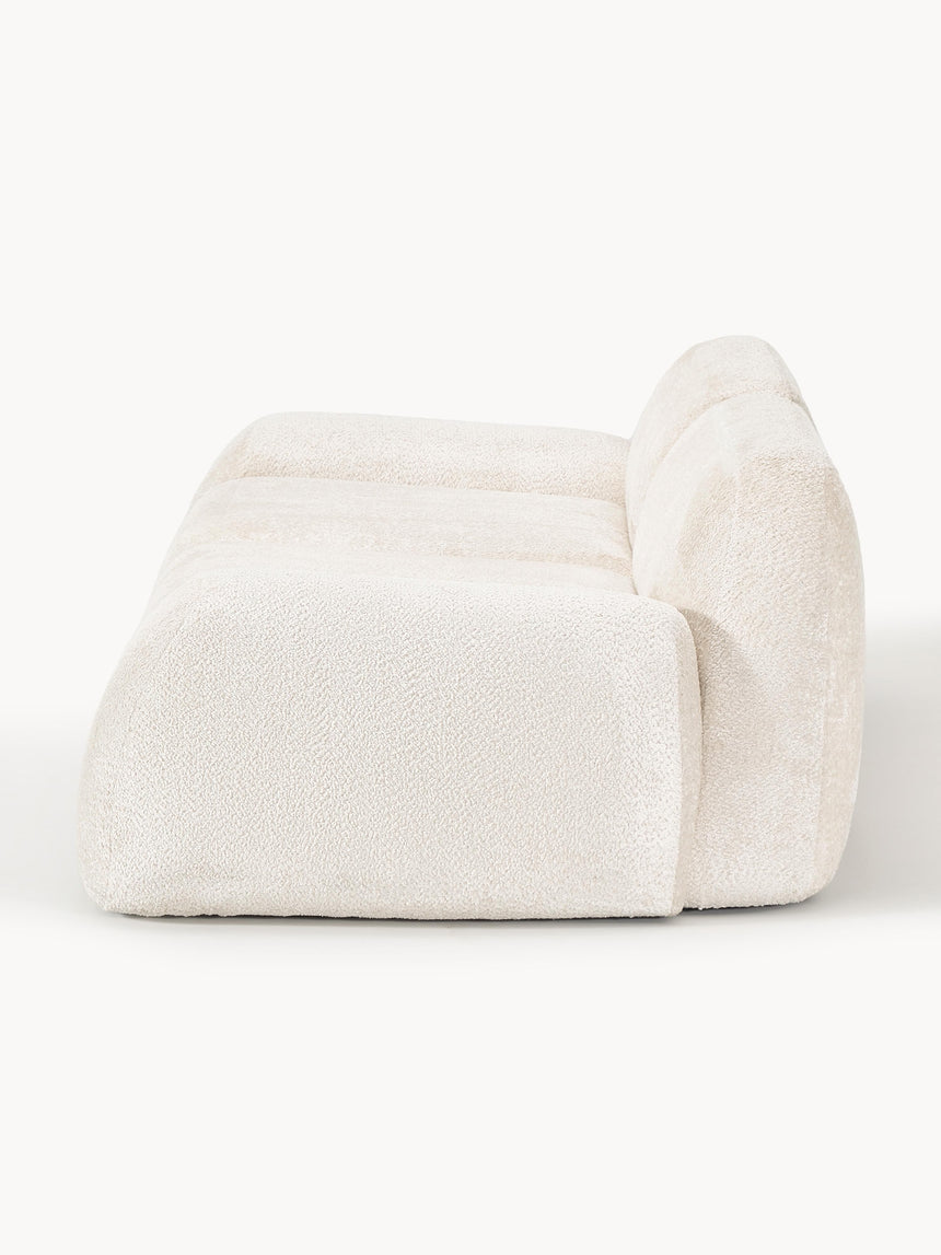 Prag Üçlü Koltuk Kırık Beyaz Teddy