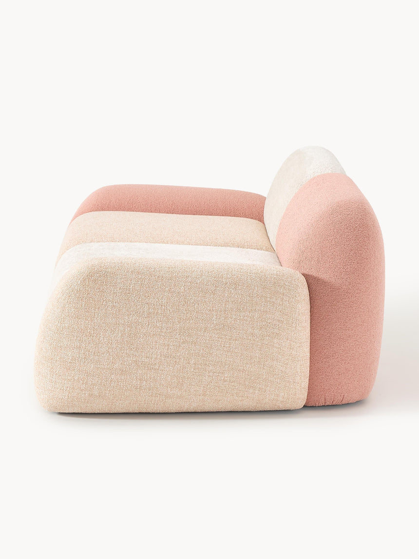 Prag Üçlü Koltuk Renkli Teddy Bukle