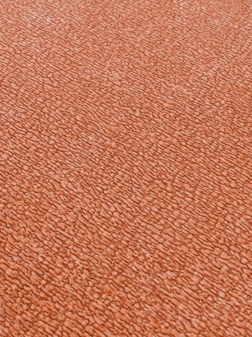 Prag Üçlü Koltuk Terakota Dokuma Kadife